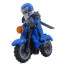 Ninjago Characters Villains Motorcycle Brick Minifigure Custom Set 8 Pcs