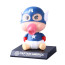 Baby Captain AmericaShaking Head Figure Car Decoration Accessories