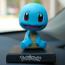 Pokemon Squirtle Shaking Head Figure Car Decoration Accessories