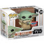 Funko Pop Star Wars The Mandalorian Baby Yoda The Child With Pendant 2020 Fall Convention Exclusive #398 Vinyl Figure