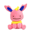 Ditto X Flareon From Pokemon Plush Toy