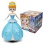 Dancing Princess Series: Cinderella Spinning with Colorful Lights Effects and Music