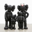KAWS Family Vinyl Figure 31cm 12.20inches Black