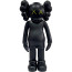 KAWS Five Years Later Companion Vinyl Figure 20cm 7.87inches Black