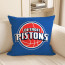 Detroit Pistons NBA Team Logo Soft Stuffed Plush Pillow Multiple Sizes