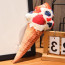 Realistic Ice Cream Cone Plush Pillow Multiple Sizes Berries