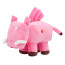 Minecraft Legends Long Toothed Pig Plush Toy 30cm 12inches