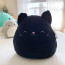 Squishmallows Jack the Black Cat Plush Toy 20cm 7.87inches