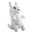 Rain World Slugcat Soft Stuffed Plush 26cm 10.24inches White