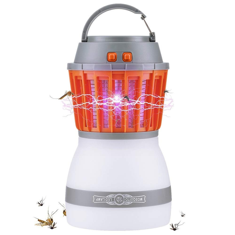 Waterproof Rechargeable Mosquito Zapper Light