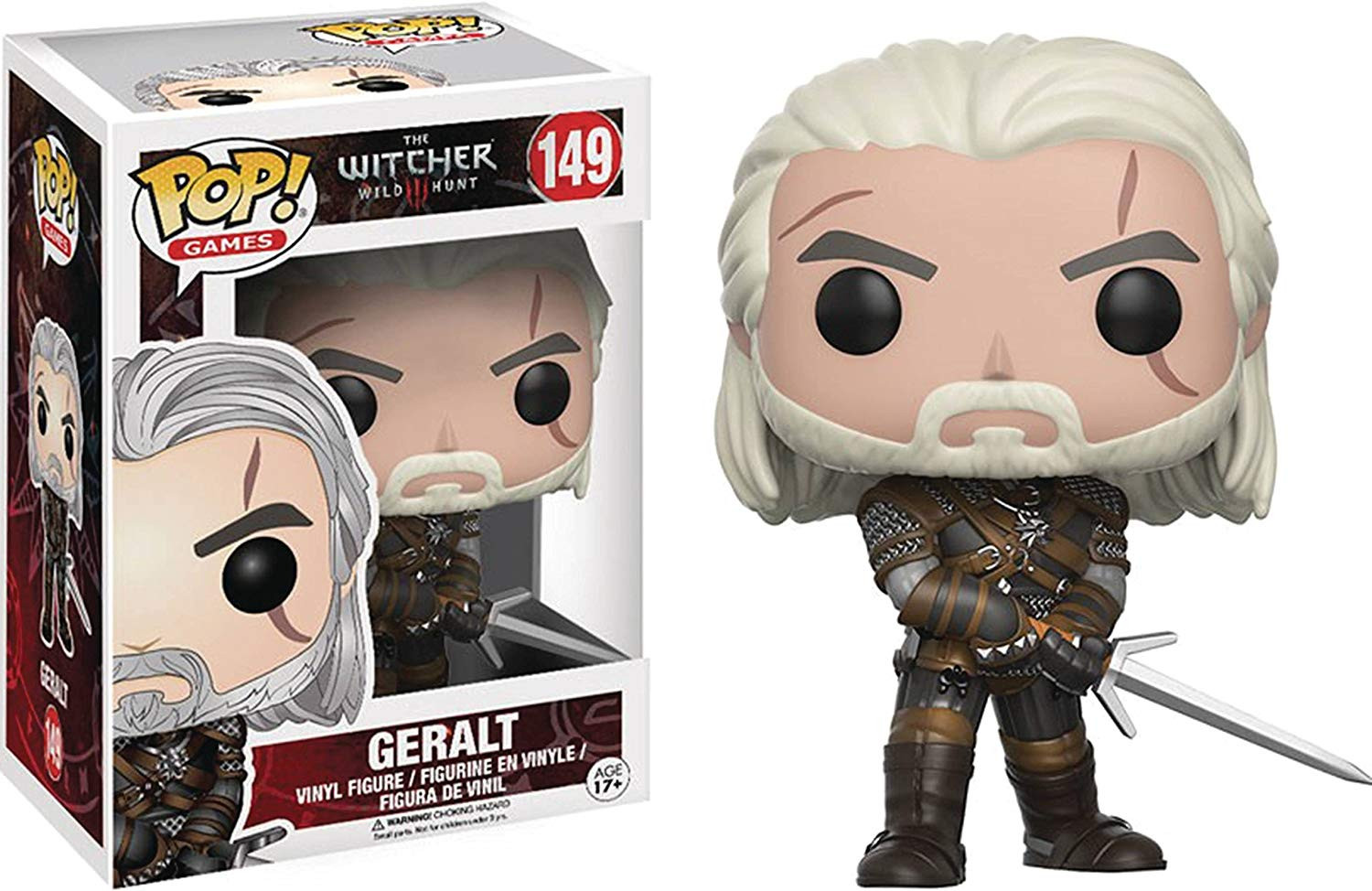 Funko Pop The Witcher-Geralt Action Figure 149