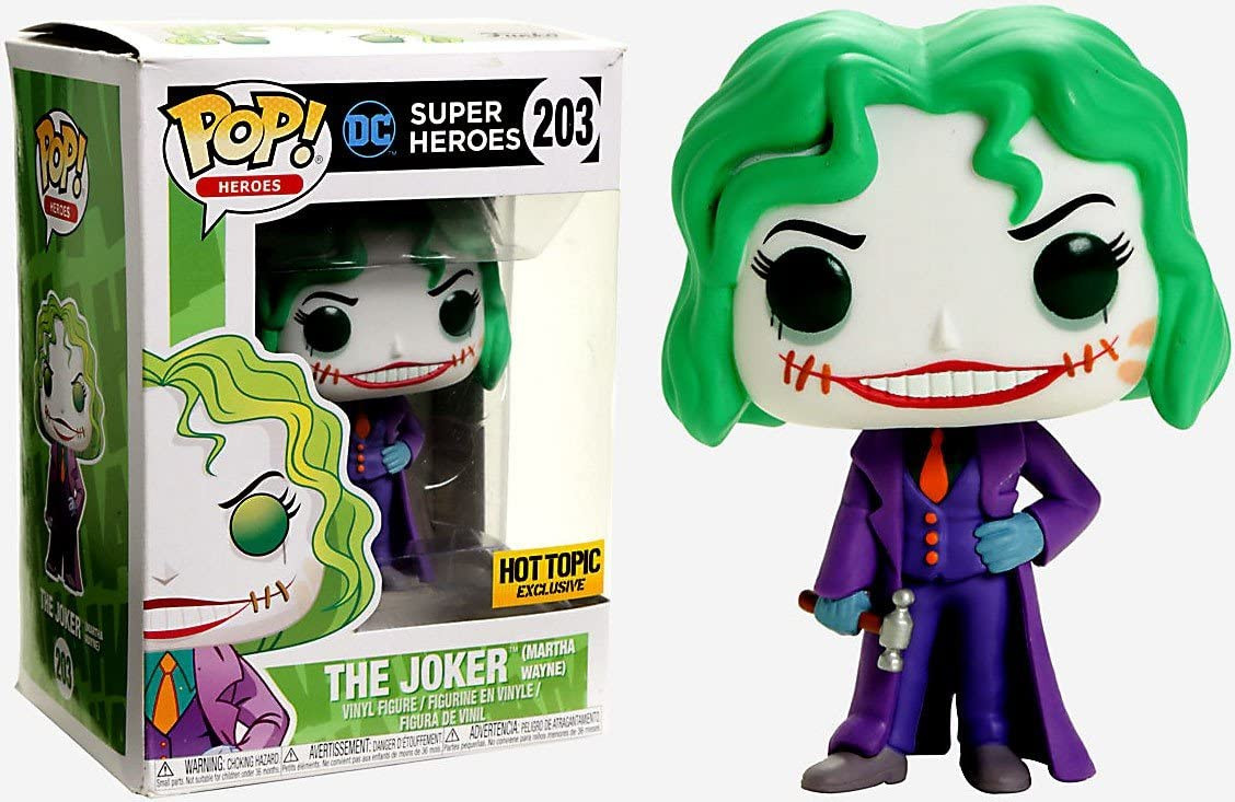 Funko Pop DC Heroes The Joker #203 Martha Wayne