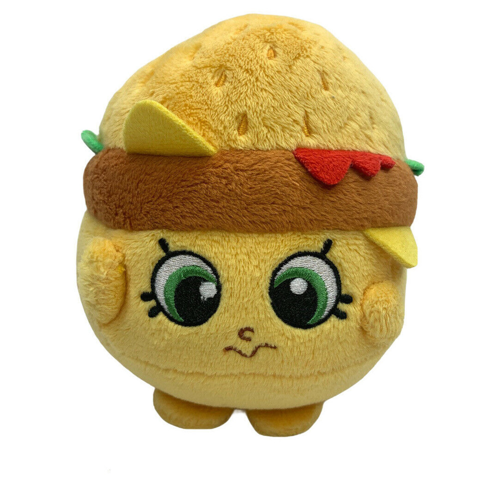 Shopkins Cheezey B Hamburger Burger 7 Inch Plush