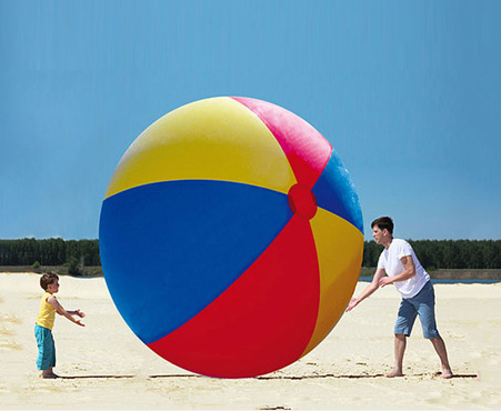 Giant Inflatable Beach Ball 8.2ft Diameter