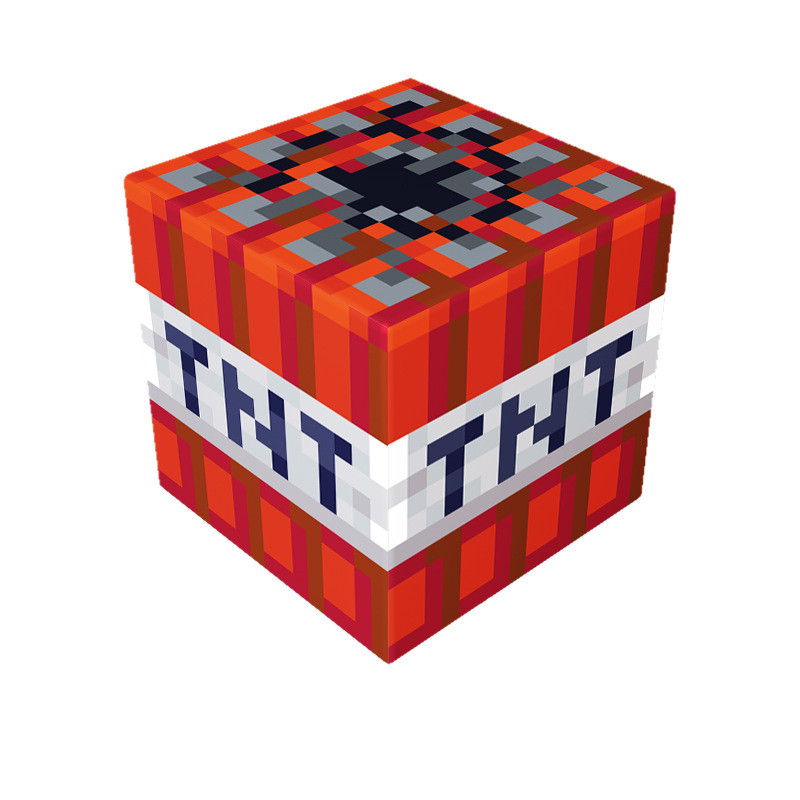 Minecraft Magnetic TNT Blocks Kit Toy 3 Pcs Set