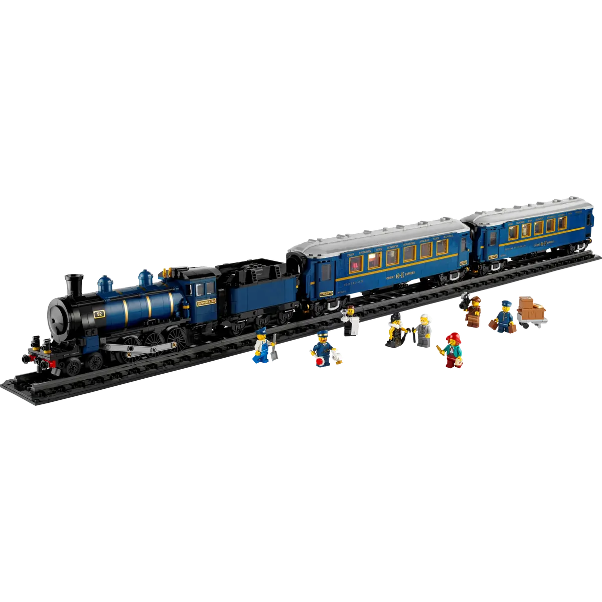 Ideas The Orient Express Train 21344 Brick Building Kit