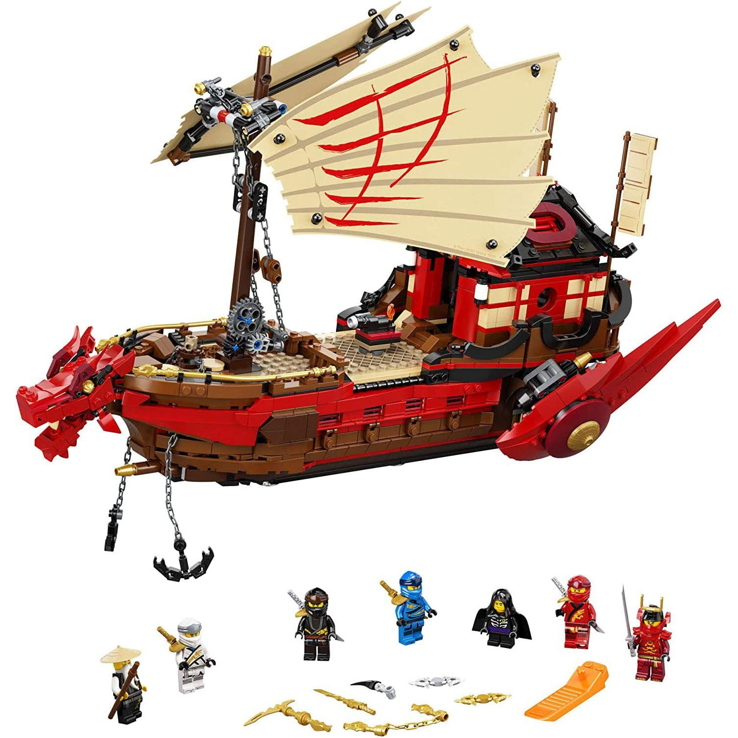 Ninjago Destiny's Bounty 71705 Brick Building Kit