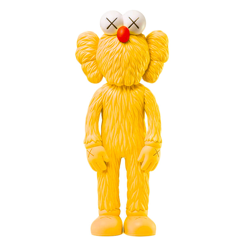 KAWS BFF Vinyl Figure 34cm 13.38inches Yellow