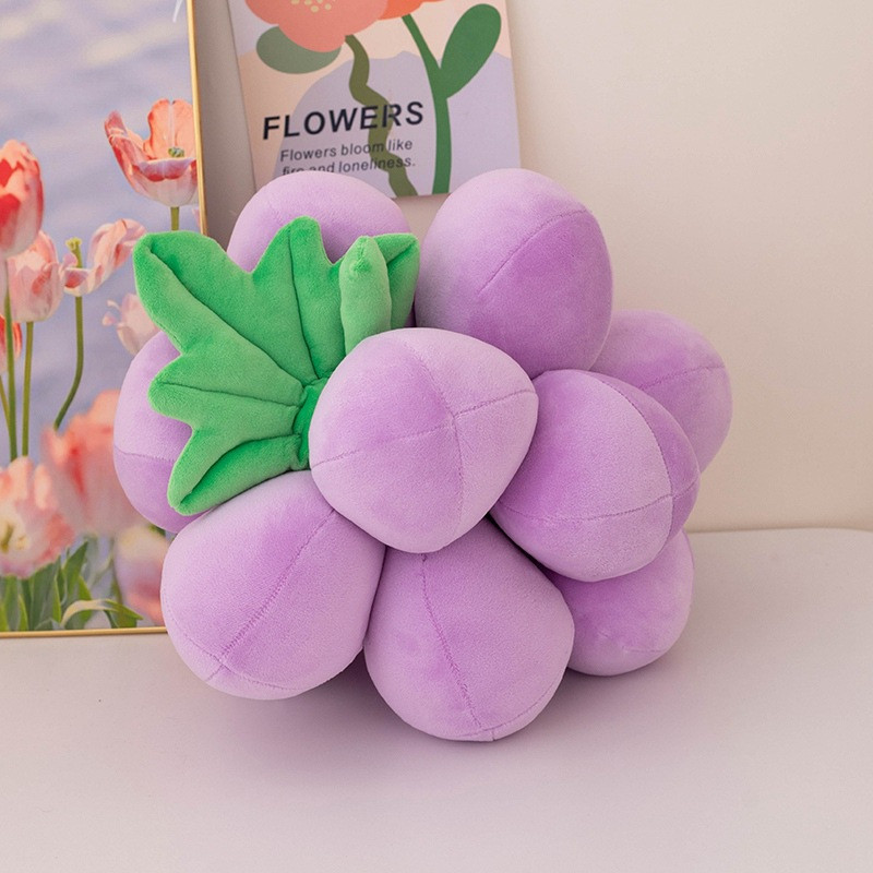 Light Purple Grape Plush Toy 22cm 8.67inches