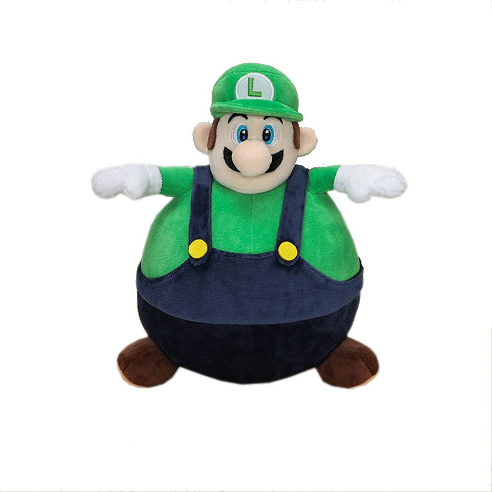 Super Mario Bros Wonder Balloon Luigi Soft Stuffed Plush 29cm 11inches 