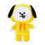 Line Friends BT21 Official Merchandise Chimmy Character Plush Standing Figure Décor