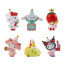 Hello Kitty Cinnamoroll Little Twin Stars Melody Pompom Purin Kuromi From Sanrio Christmas Theme Figure Statue 6 Pcs Set