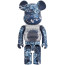 Bearbrick Flora Denim 400% Figure 28cm 11.02inches