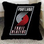 Portland Trail Blazers NBA Team Logo Soft Stuffed Plush Pillow Multiple Sizes