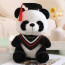 Graduation Panda Bear Soft Stuffed Plush Red 26cm 10.24inches