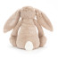 Jellycat Personalised Bashful Beige Bunny Large Soft Stuffed Plush 36cm 14.17inches