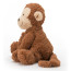 Jellycat Amuseables Fuddlewuddle Monkey Soft Stuffed Plush 30cm 11.81inches
