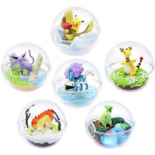 Re-ment Pokemon Terrarium Collection 5 Box Set of 6