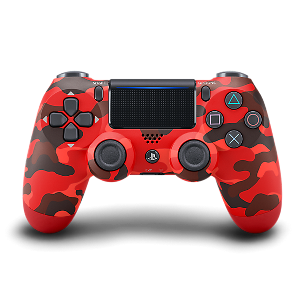 DualShock 4 Wireless Controller for PlayStation 4 - Red Camo