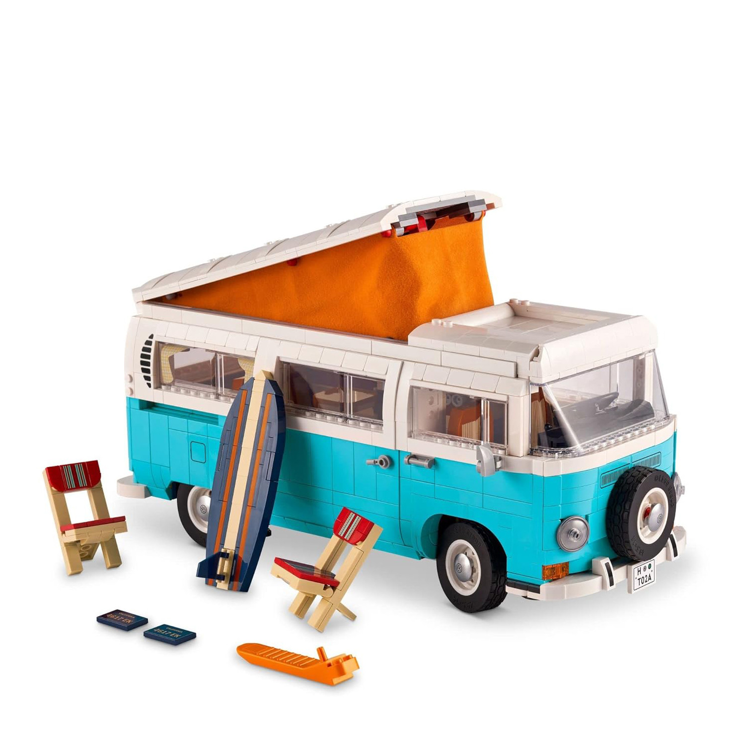 Volkswagen T2 Camper Van 10279 Brick Building Kit