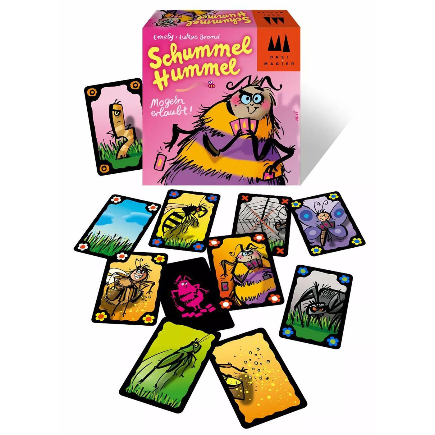 Schummel Hummel: Party Bluffing Card Game | Multi Languages EN FR LA