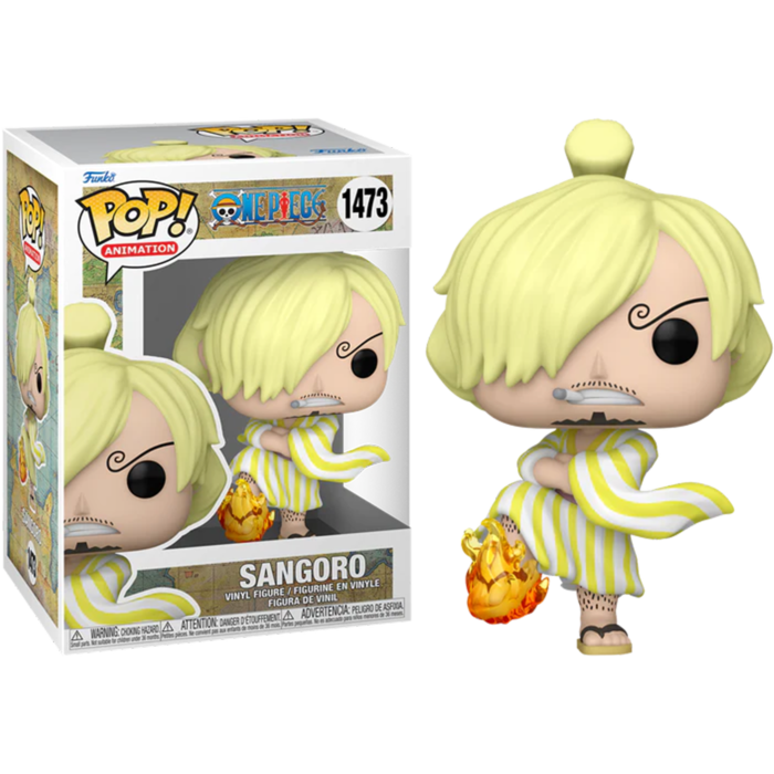 Funko Pop Sanji #1473 Vinyl Figure - One Piece Collection