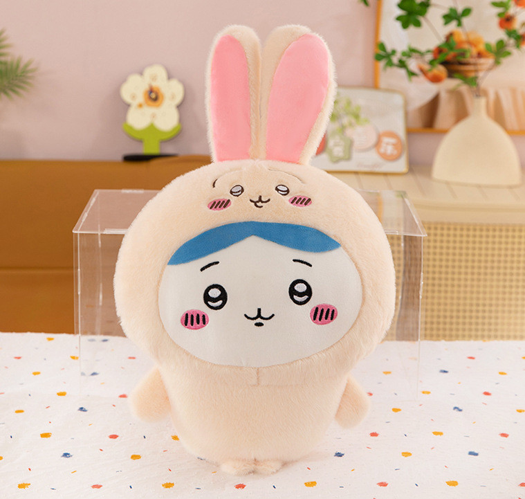 Chiikawa Wearing Bunny Costume Soft Stuffed Plush Multiple Sizes