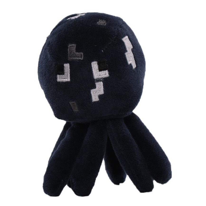 Minecraft Squid Black Plush Toy 12cm 4.7inches