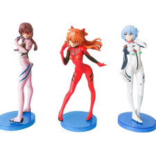 Neon Genesis Evangelion 3pc Figure Set