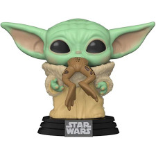 Funko Pop Star Wars The Mandalorian Baby Yoda The Child With Frog #379 Vinyl Figure