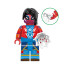 Spider Man Across The Spider Verse Spider Man 2099 Spider Punk Brick Minifigure Custom Set 8 Pcs