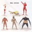 Attack On Titan Figure Set 6 Pcs