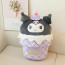 Kuromi Ice Cream Pillow Plush Toy Blanket Set