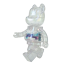 Bearbrick X-Girl Clear White 400% Figure 28cm 11.02inches