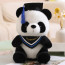 Graduation Panda Bear Soft Stuffed Plush Blue 26cm 10.24inches