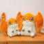 Patamon from Digimon Soft Stuffed Plush Multiple Sizes